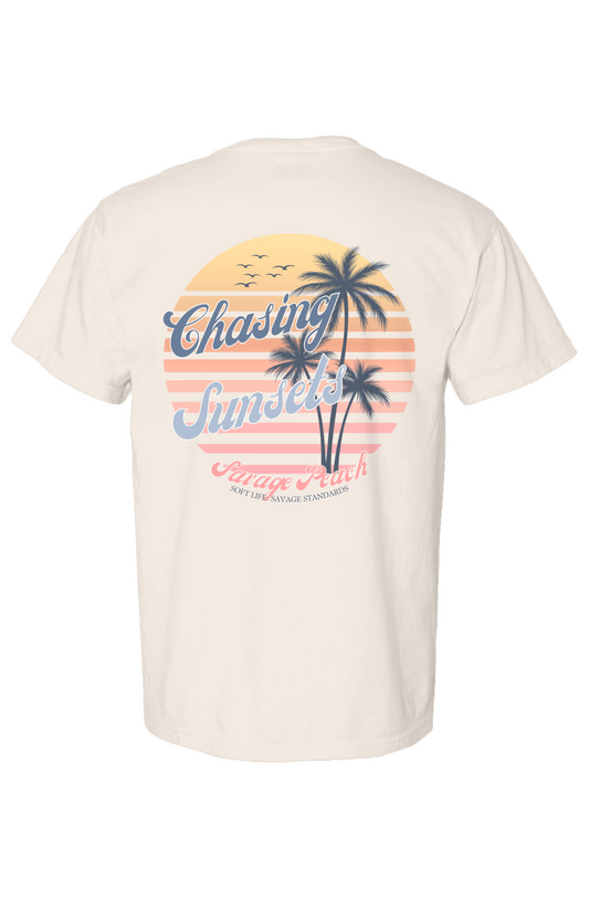 Chasing Sunsets Graphic Tee | Soft Life Collection