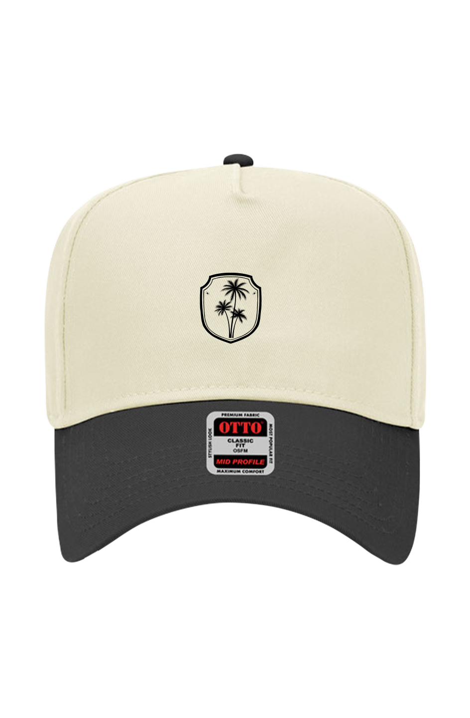 Savage Peach Crest Hat | The Standard Collection |Natural/Black