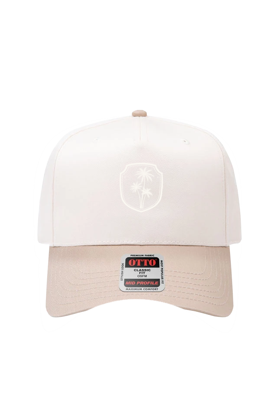 Savage Peach Crest Hat | The Standard Collection | Natural/Khaki