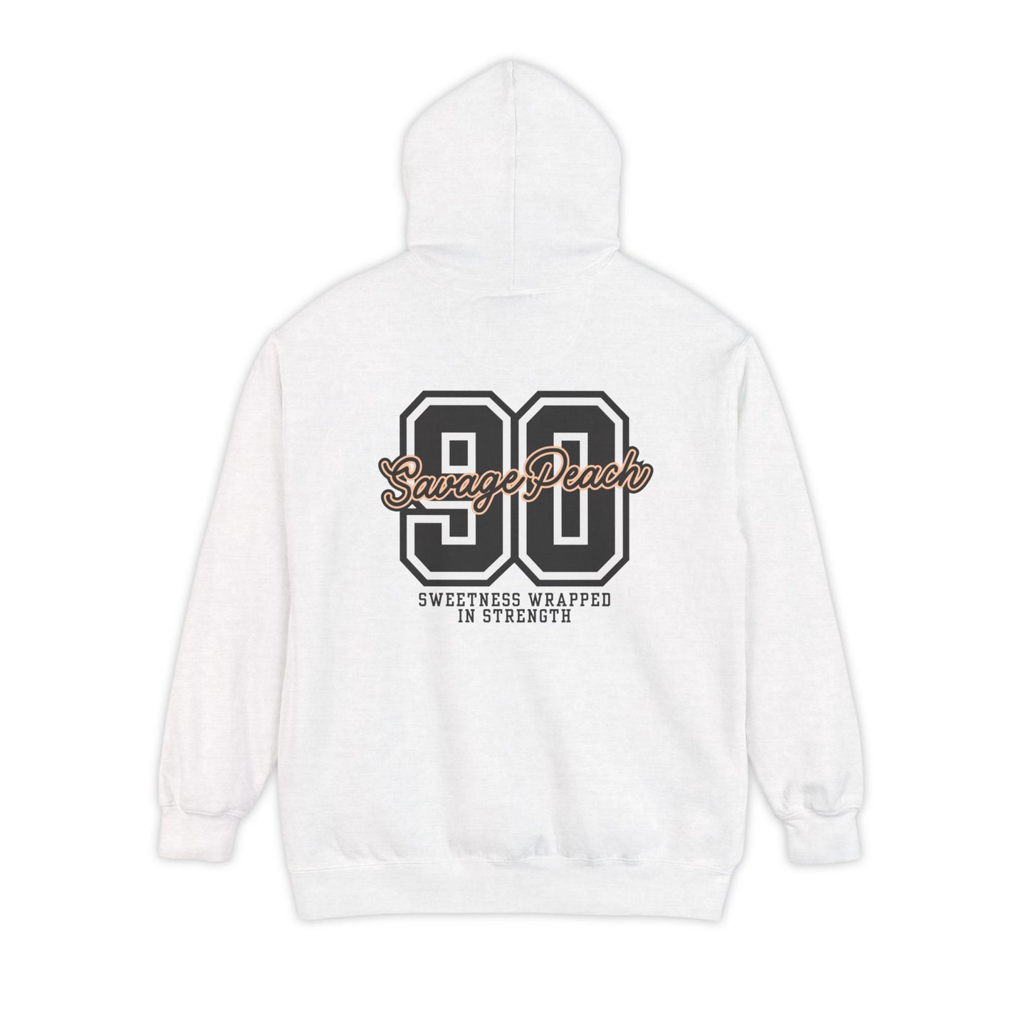 Fav Savage Peach 90s Unisex Heavy Blend Hoodie