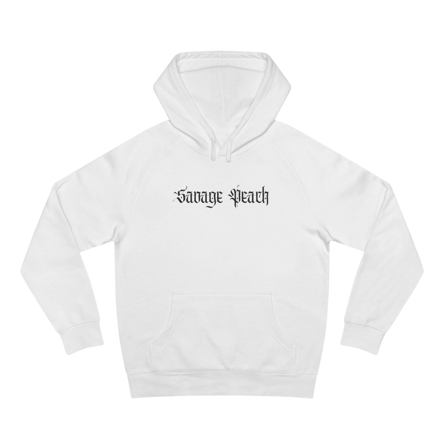 Faith-Inspired Unisex Heavy Blend Hoodie - Savage Peach and Warrior Prayer Design