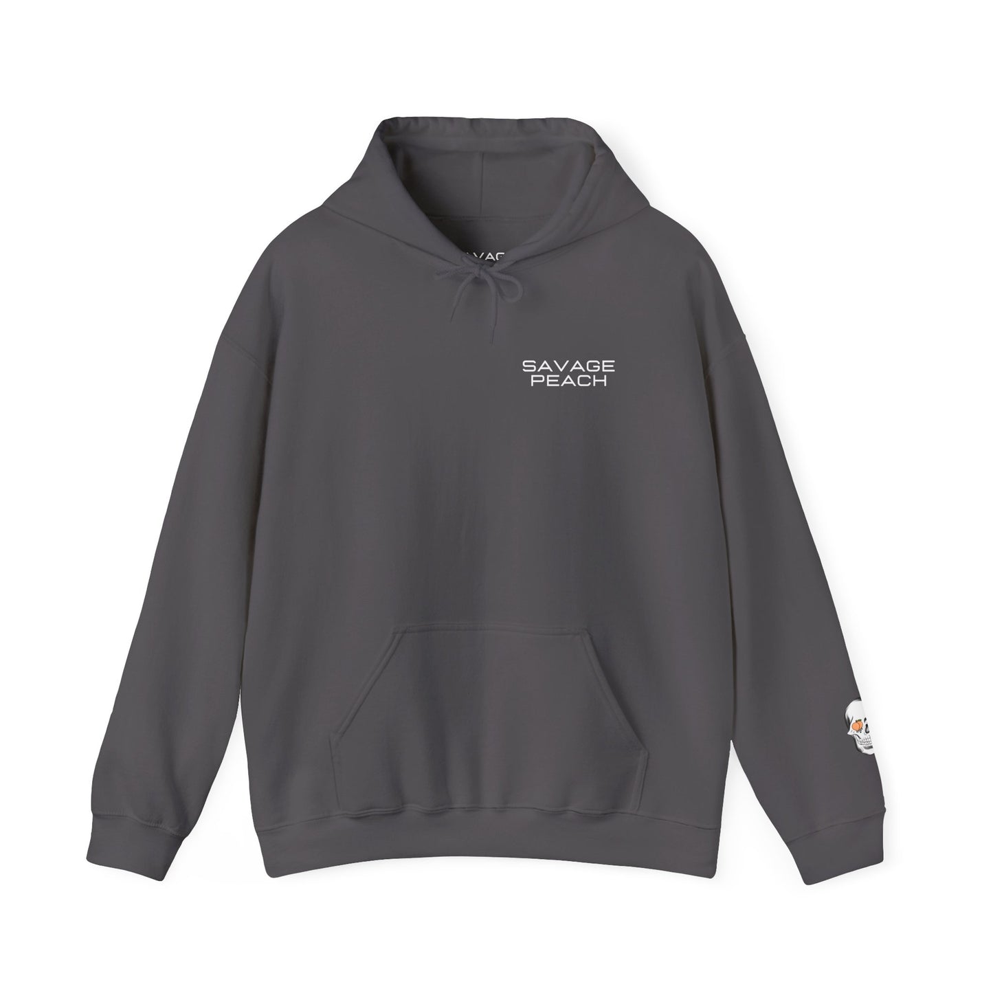 Edgy Skull Graphic Unisex Heavy Blend Hoodie