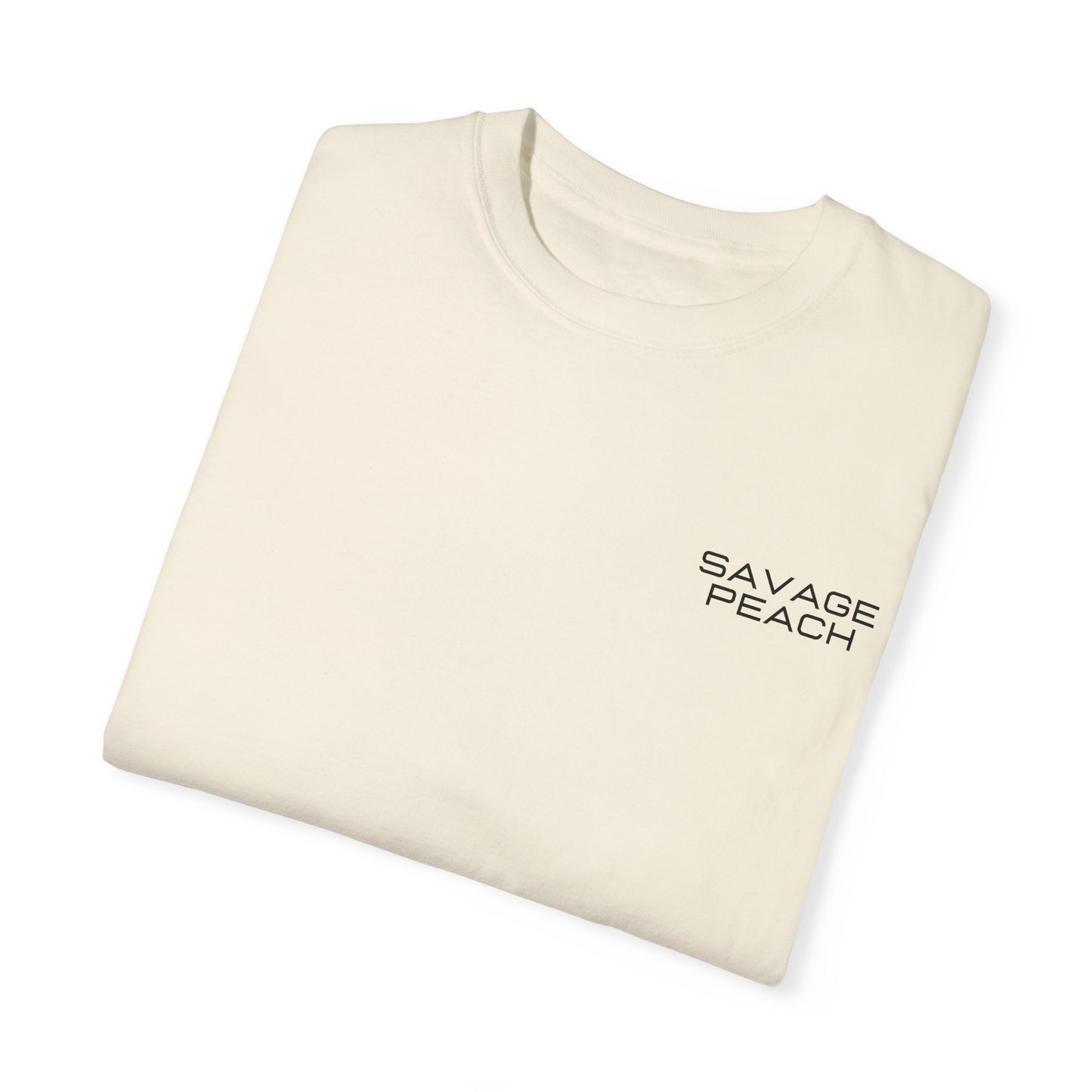 Best Seller Savage Peach Skull Graphic Tee - Unisex Heavy Cotton Tee