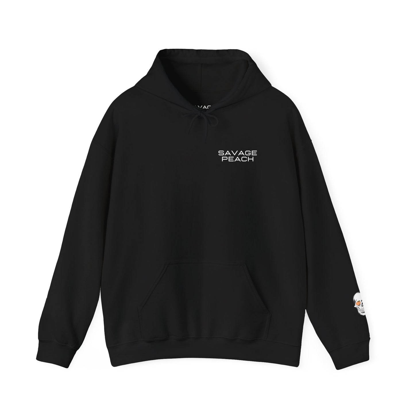 Edgy Skull Graphic Unisex Heavy Blend Hoodie