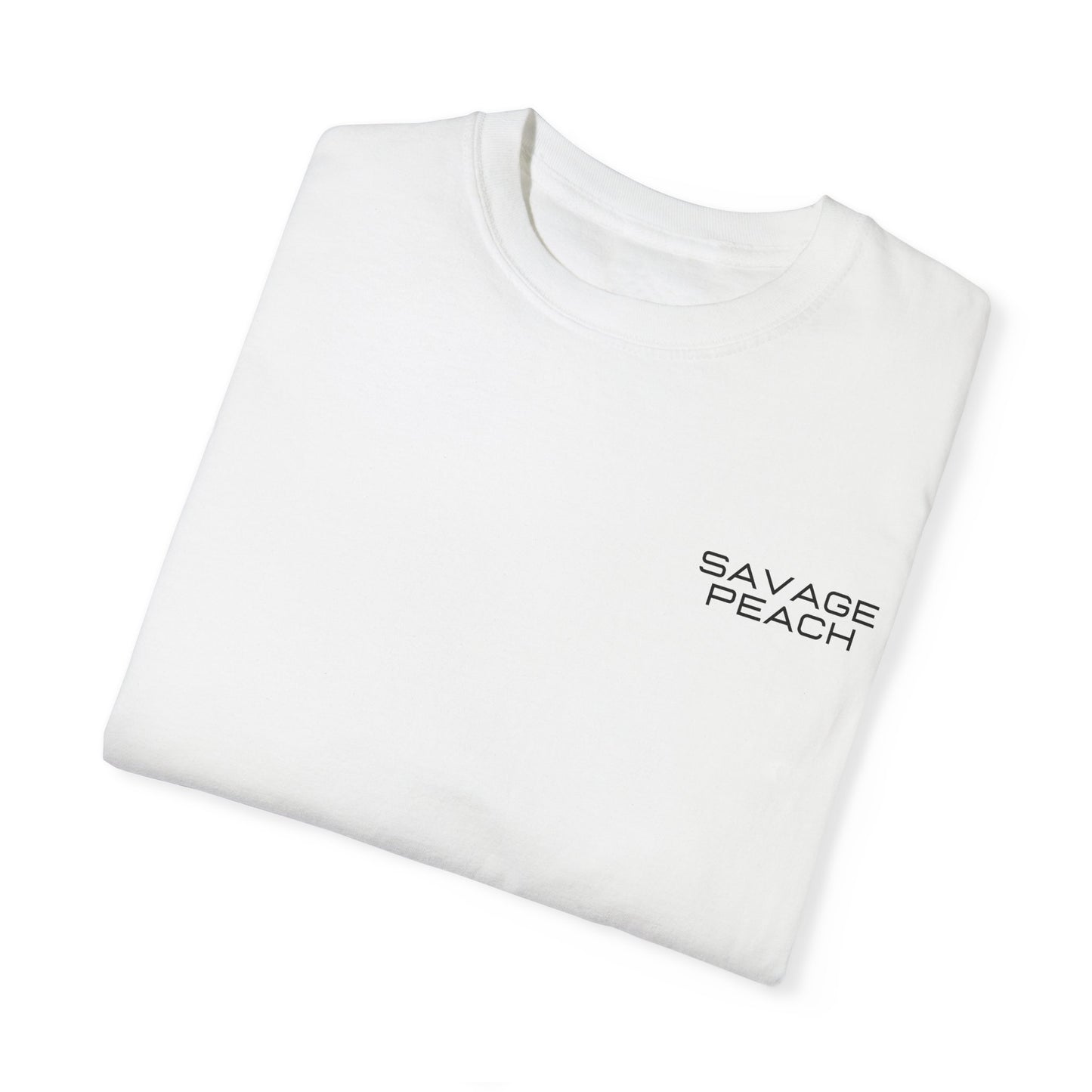 Best Seller Savage Peach Skull Graphic Tee - Unisex Heavy Cotton Tee
