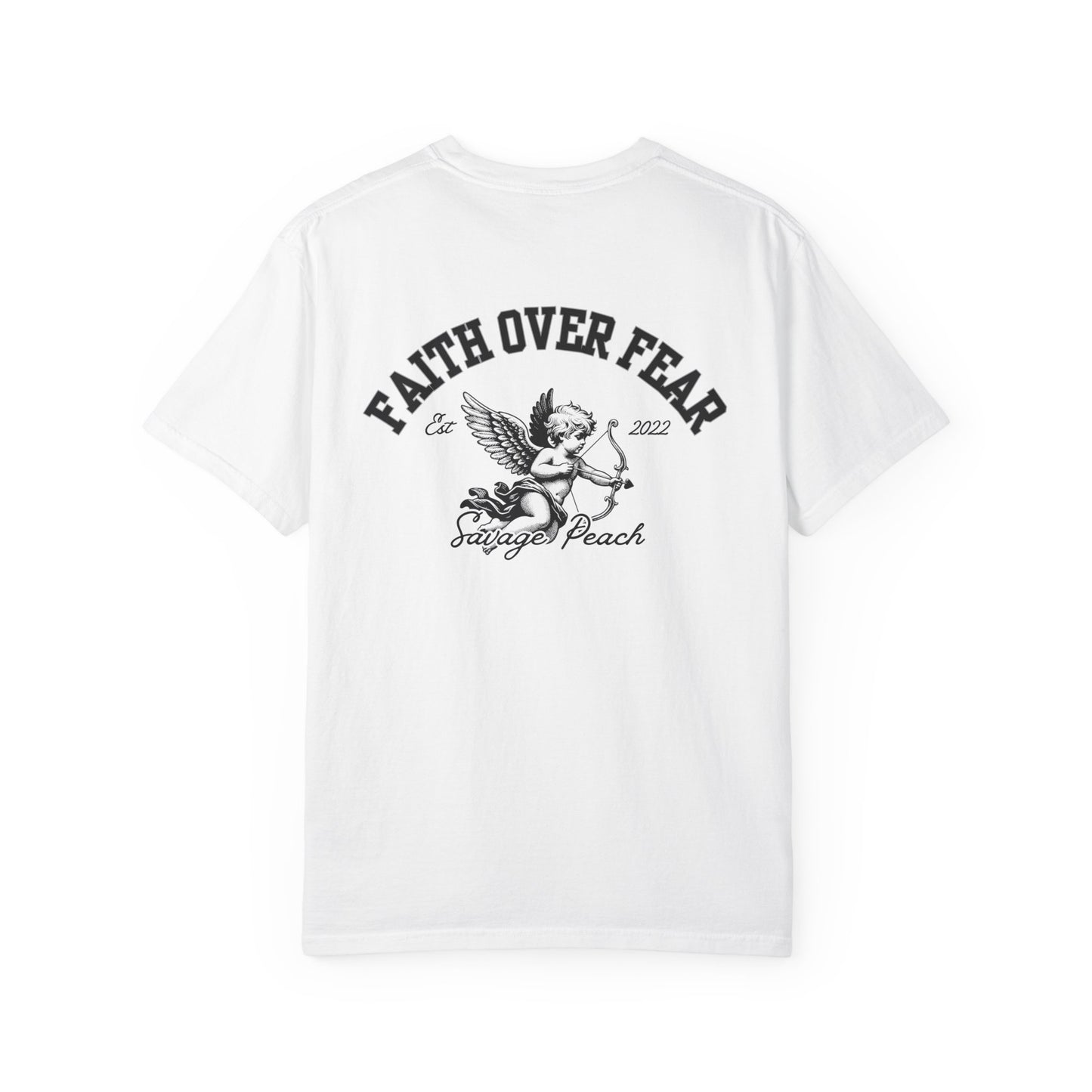Best Seller Faith Over Fear Unisex Heavy Cotton Tee
