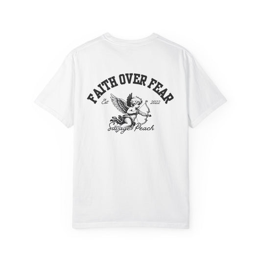 Best Seller Faith Over Fear Unisex Heavy Cotton Tee