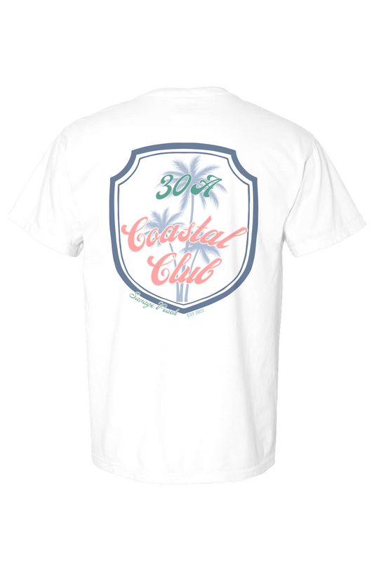 30A Coastal Club Graphic Tee | Savage Peach