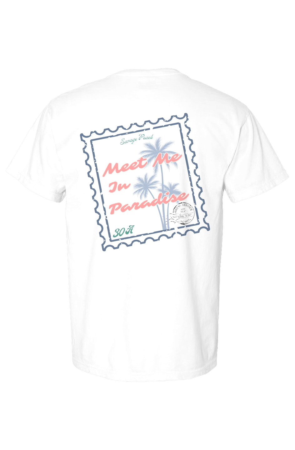 Meet Me In Paradise Graphic Tee | Savage Peach