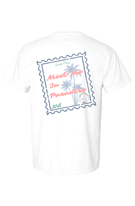 Meet Me In Paradise Graphic Tee | Savage Peach