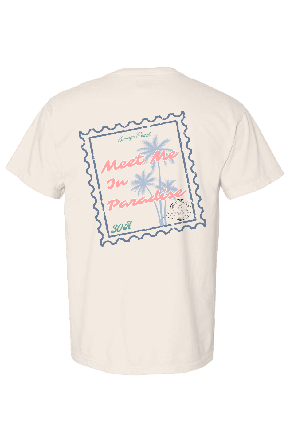 Meet Me In Paradise Graphic Tee | Savage Peach