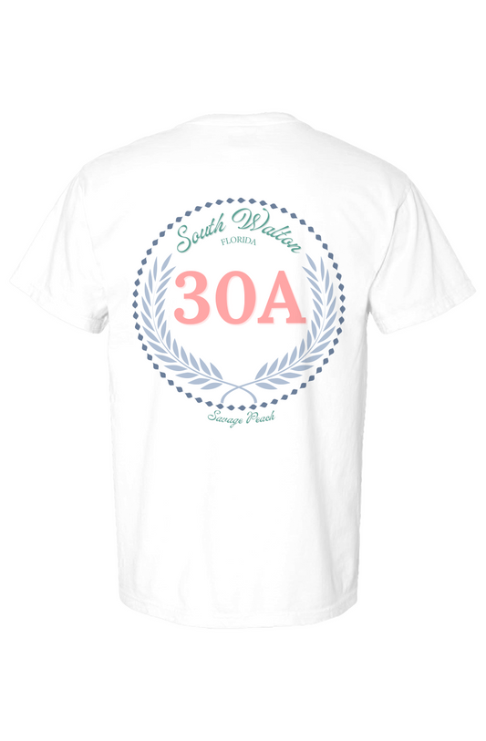 30A South Walton Florida Laurel Tee | 30A EDIT