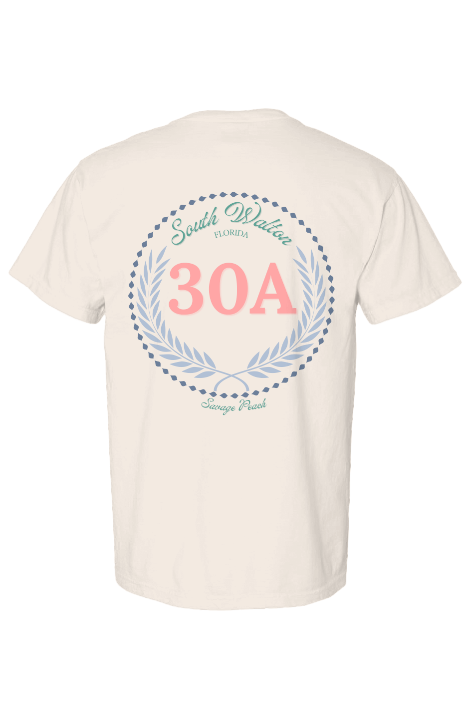 30A South Walton Florida Laurel Tee | 30A EDIT