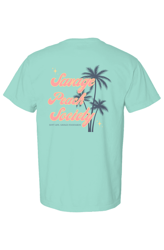Savage Peach Society Graphic Tee | Soft Life Collection