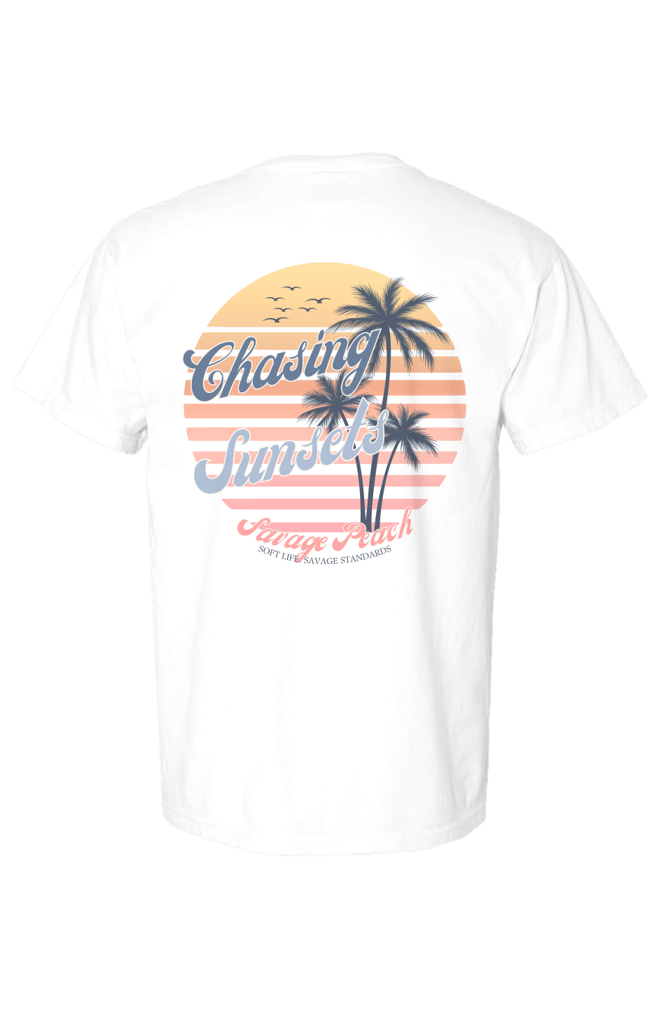 Chasing Sunsets Graphic Tee | Soft Life Collection