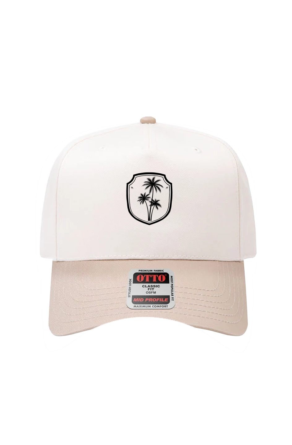 Savage Peach Crest Hat | The Standard Collection | Natural/Khaki