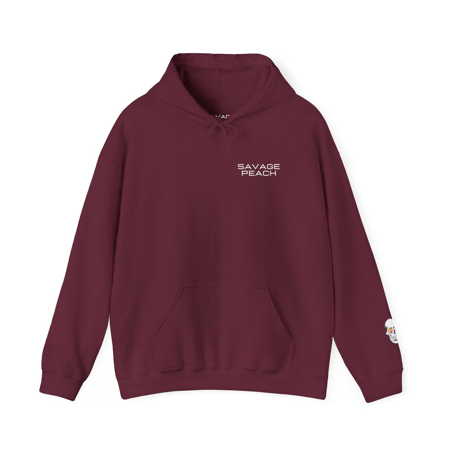 Edgy Skull Graphic Unisex Heavy Blend Hoodie