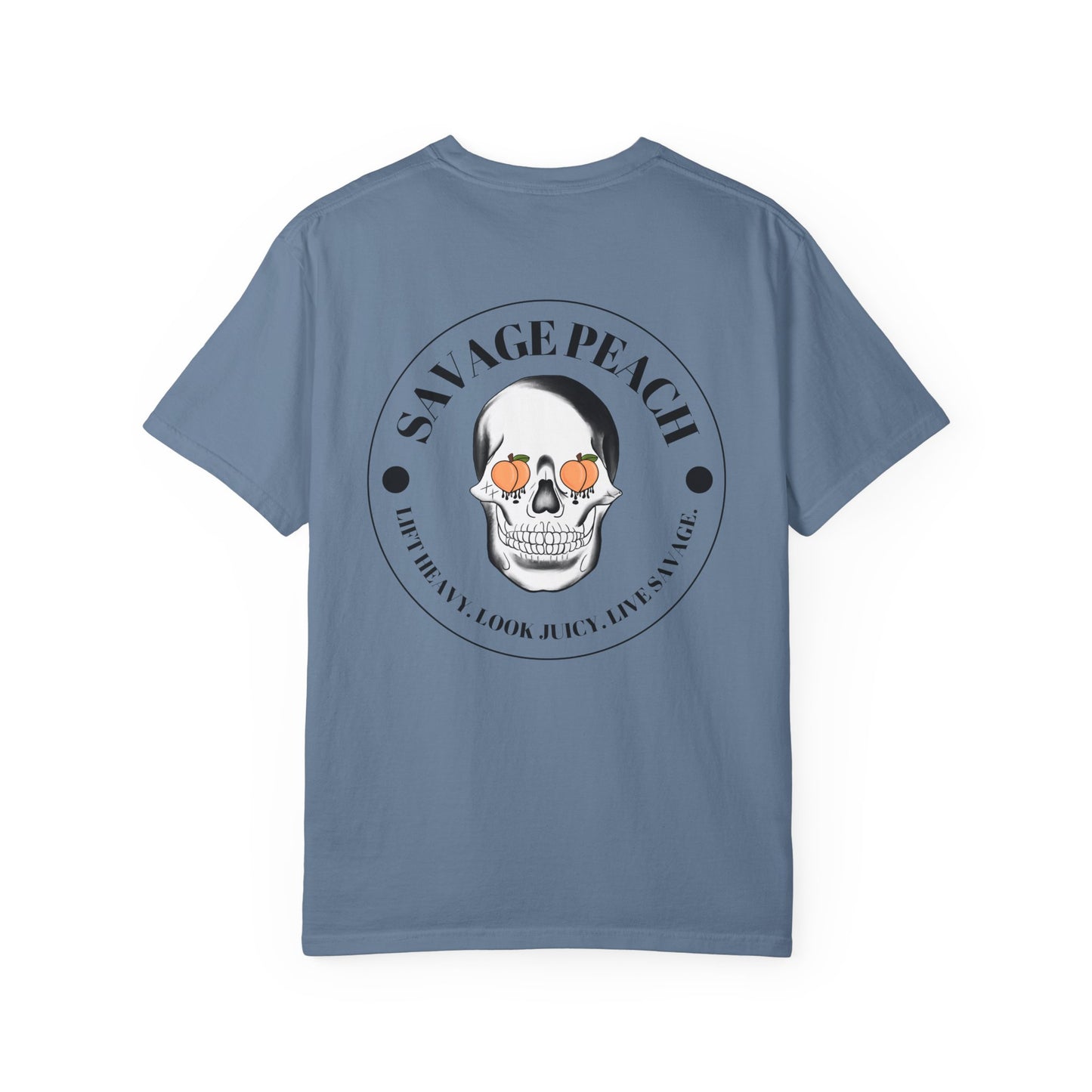 Savage Peach Live Juicy Heavy Cotton Tee